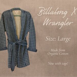 Billabong X Wrangler Denim Quilted Jacket